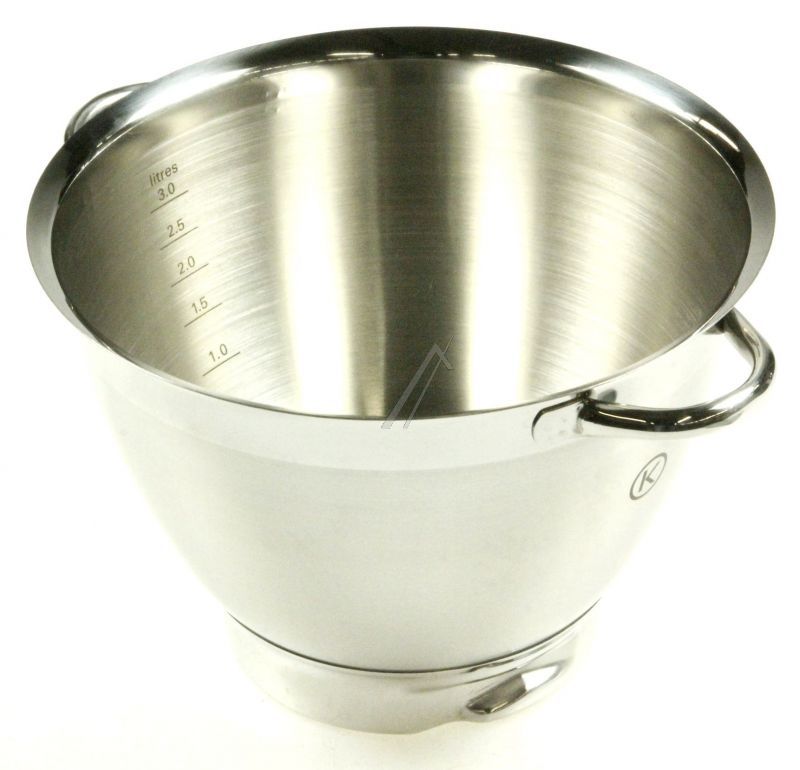 Arbeitschüssel für Küchenmaschine Delonghi AW20011019 Edelstahl, robust