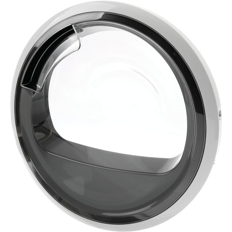 Türfenster für Bosch Tür 11033173 Weiß-Dunkelgrau