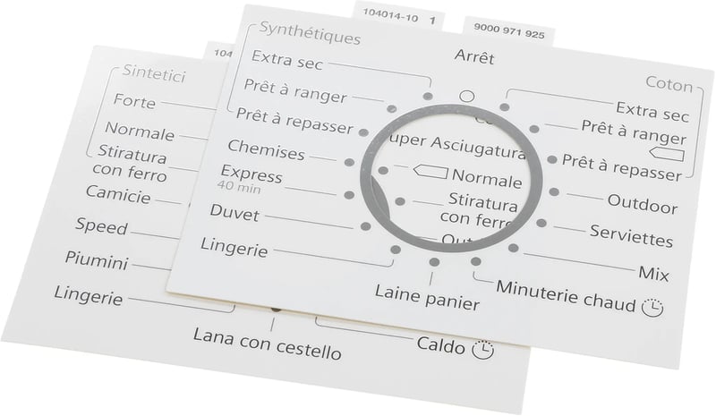 Bügelblech für Trockner BSH-Gruppe 00633706 Wärmeübertragung