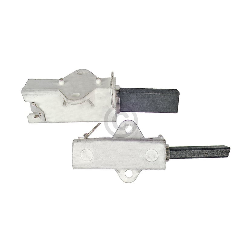 Kohlen ARISTON C00196548 weißer Halter für ZEM SOLE Motor Waschmaschine 2Stk