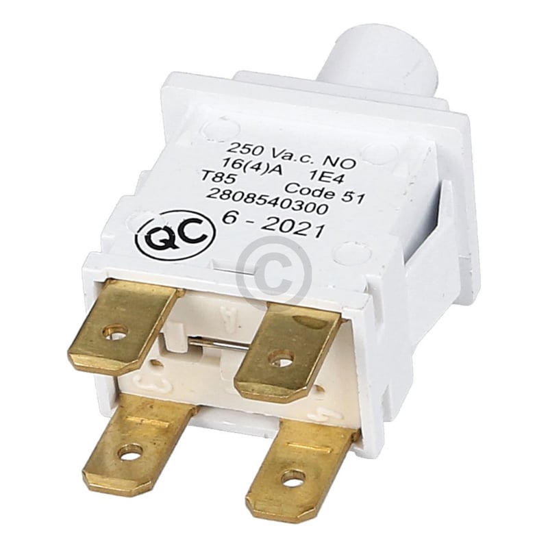 Tastenschalter EIN / AUS beko 2808540400 für Waschmaschine