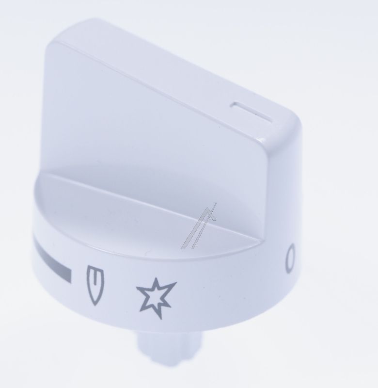 Knebel Gas weiß für Ofen Electrolux AEG 140198832044 Gasregelknopf