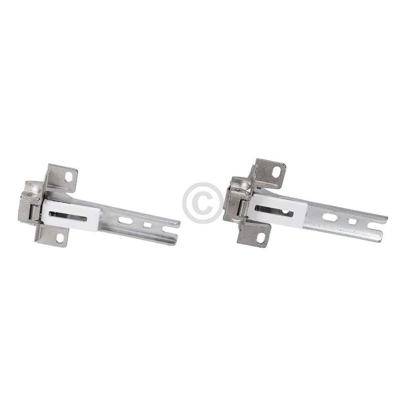 Türscharnier Einbau Set wie Bosch 00268698 BLUPARTS für Kühlschrank 2Stk
