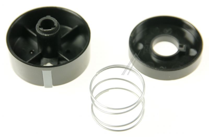 Backofen-Drehknopf Amica 9062448 schwarz, Kunststoff