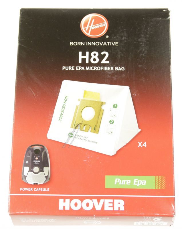 Hoover Staubsaugerbeutel Micro Bag Powercap 5l