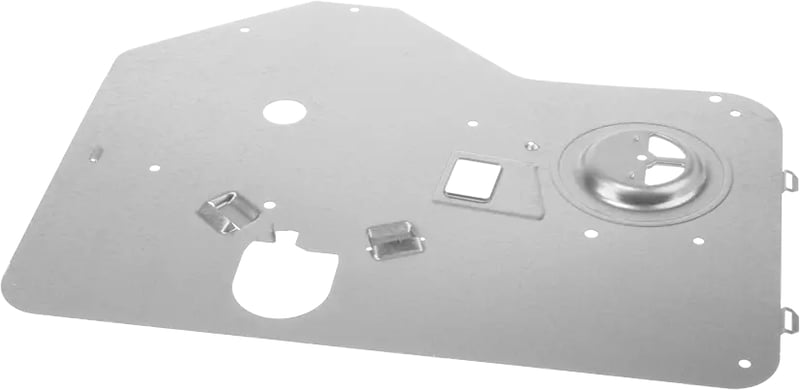 Abluftkanal für Ofen Bosch 00741594 Metall, 100mm