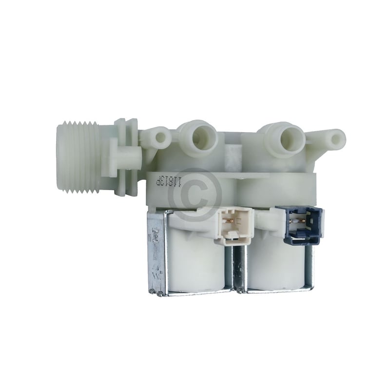 Magnetventil 2-fach 180° 10,5mmØ, OT! C00110333 Indesit Hotpoint, Bauknecht, Whi