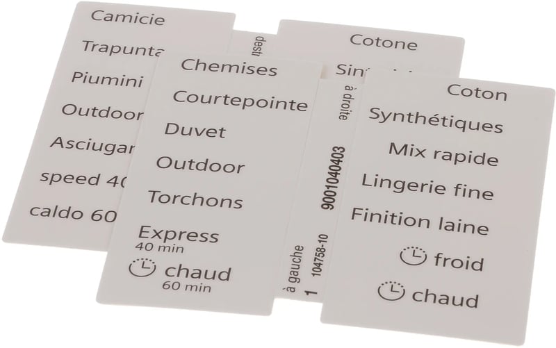 Befestigungsclip für Trockner Bosch 00635004 Tür, weiß