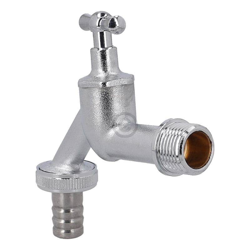 Auslaufventil 1/2" mit 3/4" Schlauchanschluss BLUPARTS für Waschmaschine