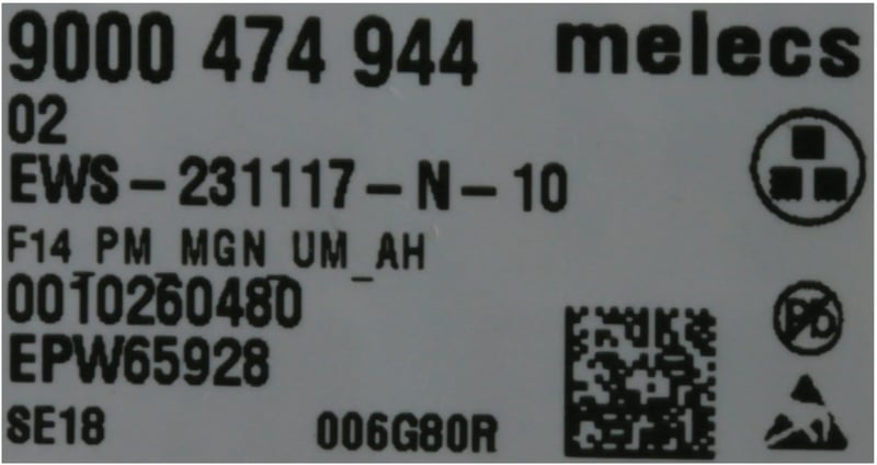 Leistungsmodul programmiert 00657032