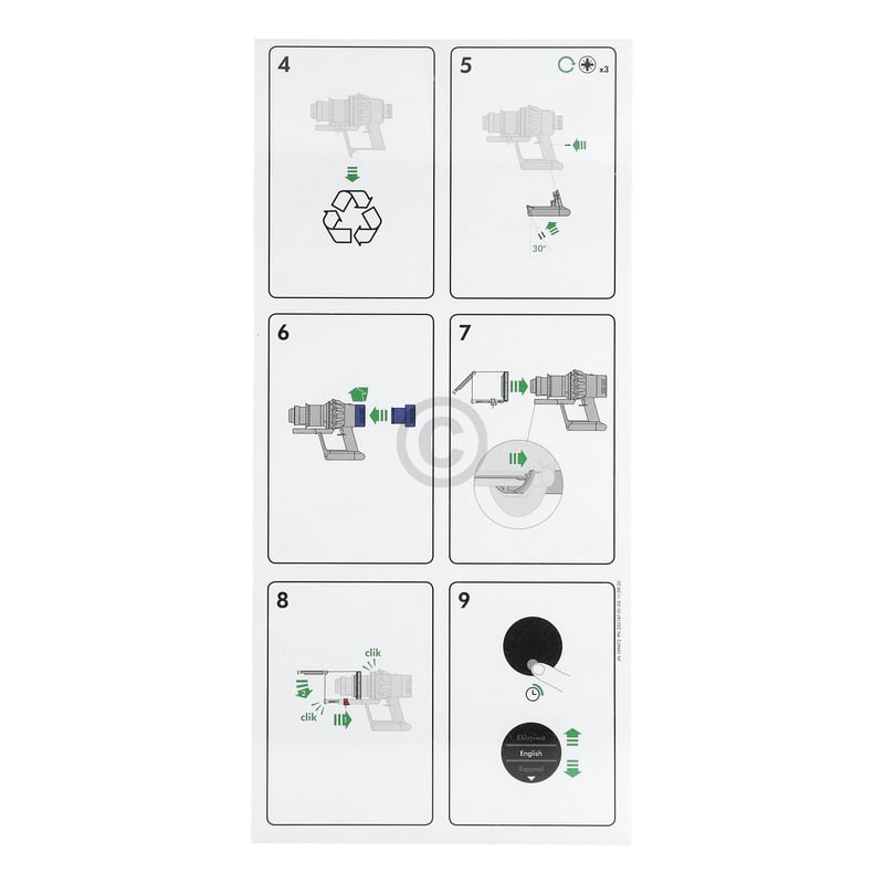 Motor Hauptteil & Zyklon Dyson 970142-01 für Staubsauger Dyson