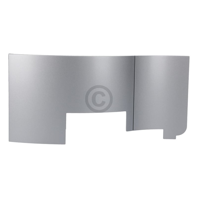 Blende senkrecht hinter Abtropfschale