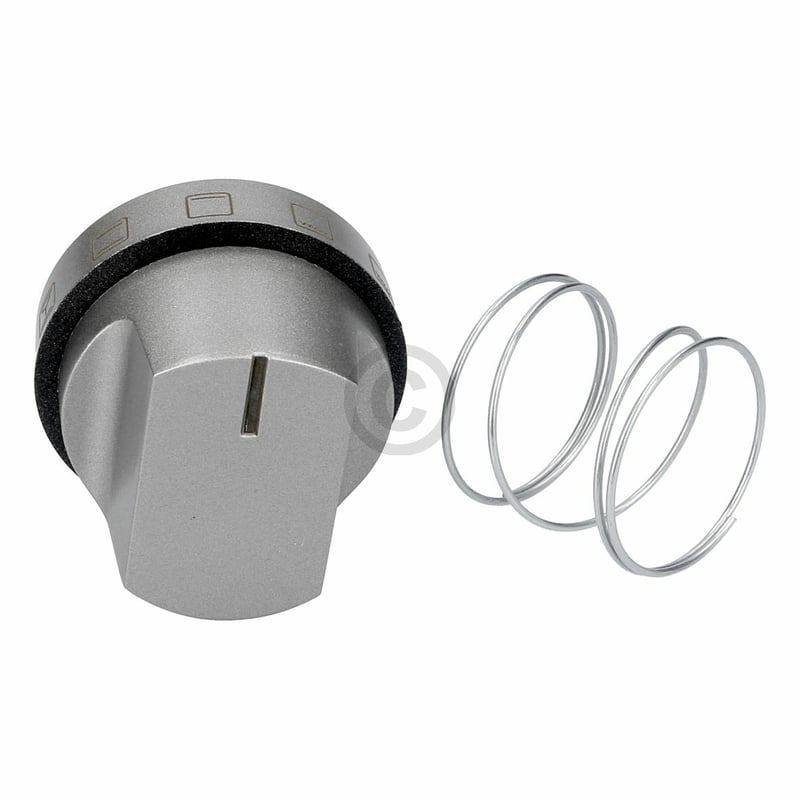 Ofenknopf Amica 9073680 Silber Drehknopf