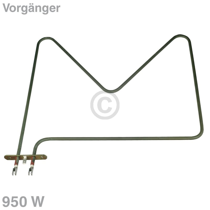 Heizelement Unterhitze 1000W 230V 357003806 AEG, Electrolux, Juno, Zanussi