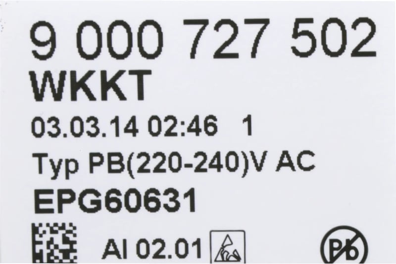 Leistungsmodul programmiert 00656461