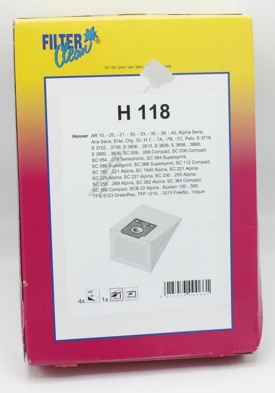 Filterclean Staubsaugerbeutel 000092K 6er-Pack