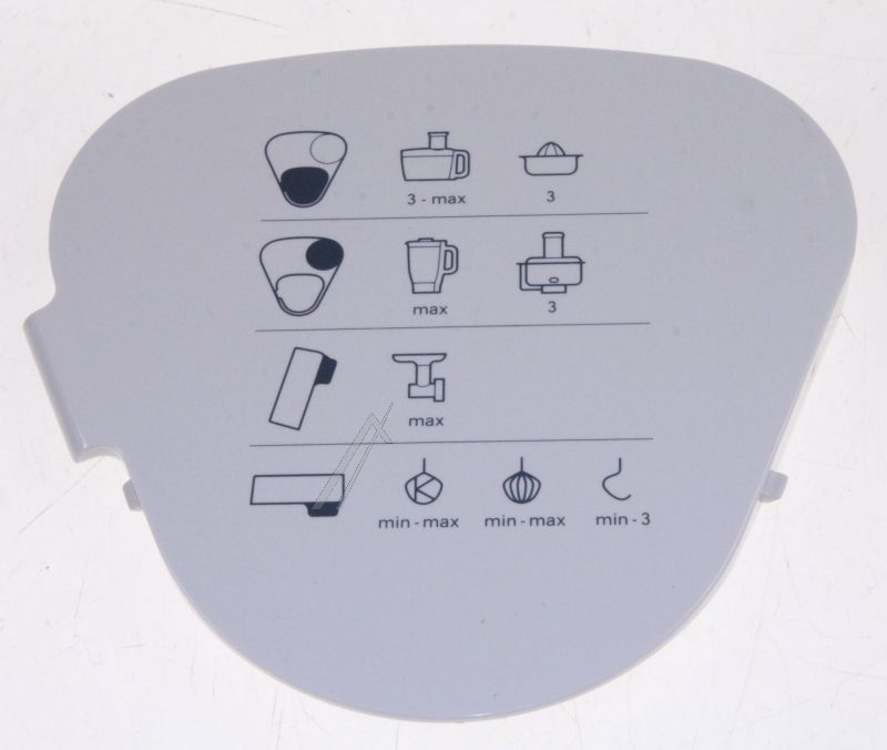 DeLonghi Küchenmaschine-Mixer KW706501 Abdeckung mittel