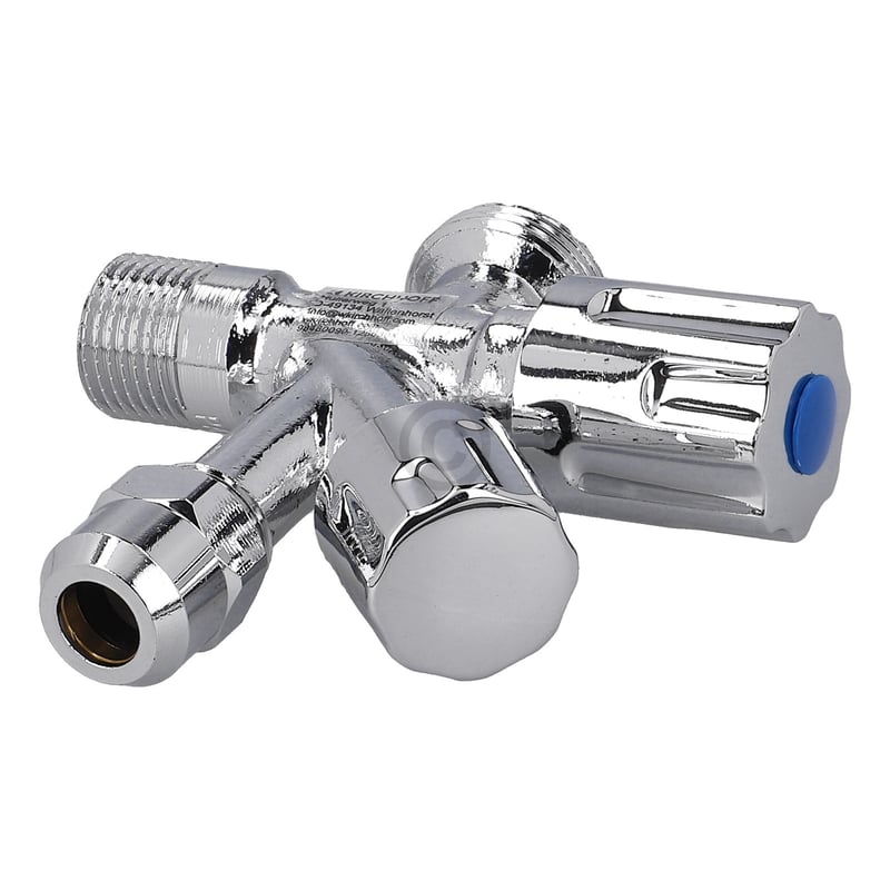 Kombi-Eckventil 1/2"x10mm mit Geräteanschluss KIRCHHOFF 98480090 KIRCHHOFF