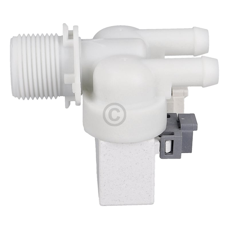 Magnetventil 2-fach 180° 12mmØ passend für Beko 2466302002 BLUPARTS in