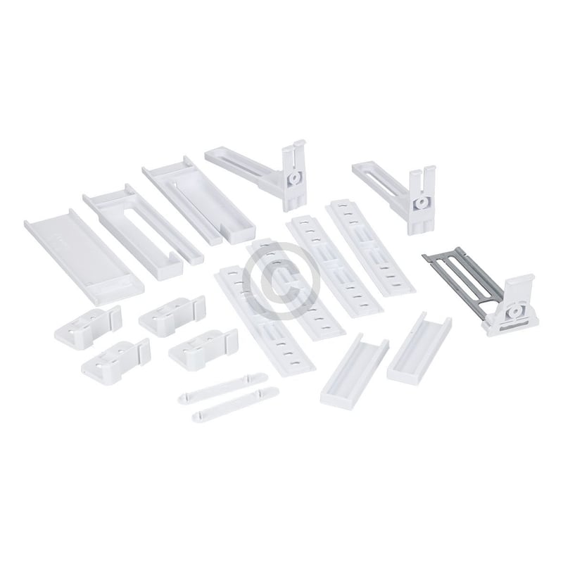 Türmontageset für Schlepptüre beko 4640970100 an Kühlschrank KühlGefrierKombination