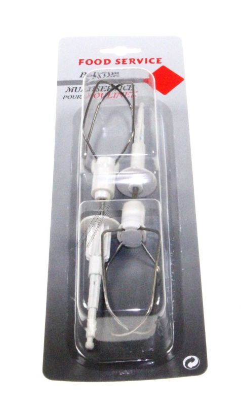 Turboquirle für Küchenmaschine & Mixer Groupe SEB 5761638 Quirle-Set Rührbesen