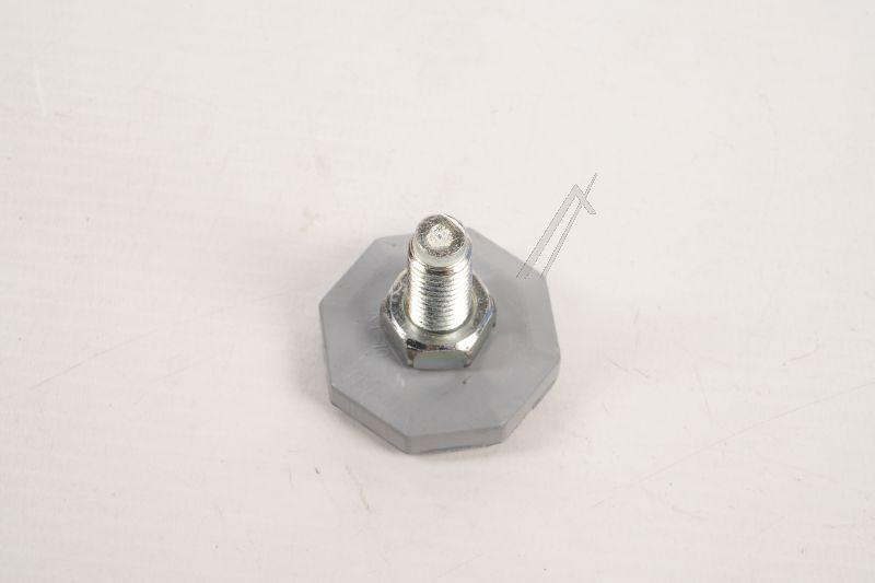 NBR Verstellfuß für Waschmaschine Candy/Hoover 70061154 Gummi Sockel