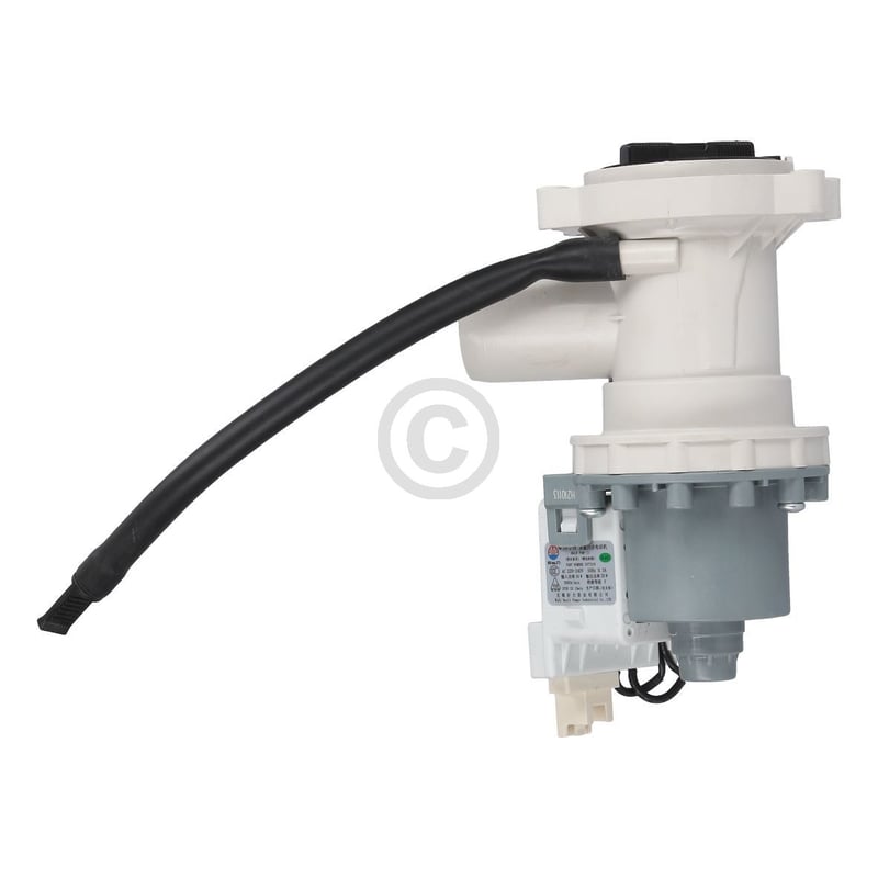 Ablaufpumpe Hisense HK1577219 WuXi Haoli mit Kopf Sieb für Waschmaschine