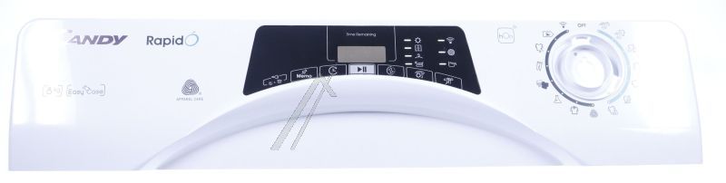 Bedienteilblende für Trockner Candy/Hoover 40016843 weiß, 8kg