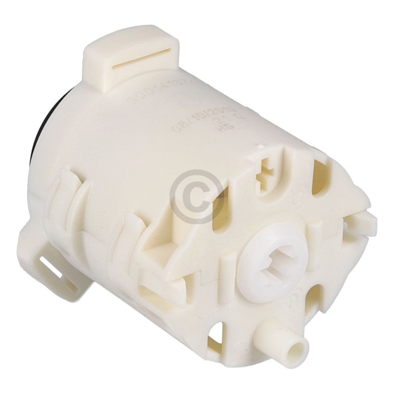 Drehgriff-Temperatur rund, versenkbar, schwarz, unbeleuchtet,Bedruckung: hellgrau 10010659