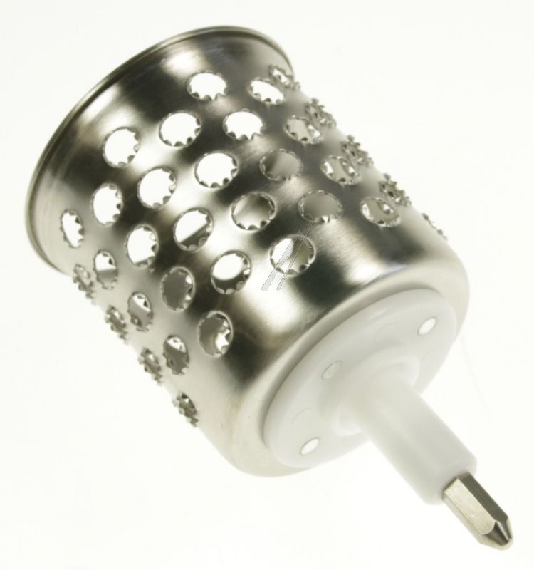 Feine Raspeltrommel für Küchenmaschine & Mixer DeLonghi KW711893 Zubehör, Edelstahl