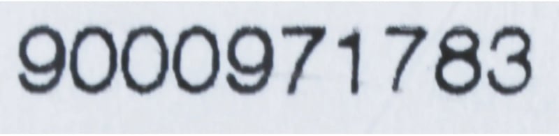 Bedienblende 11004119