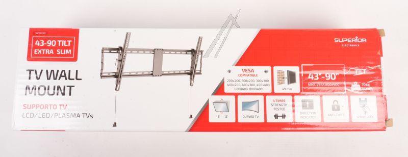 TV-Wandhalterung für Fernseher Superior SUPSTV021 43 Zoll, neigbar, extra schlank