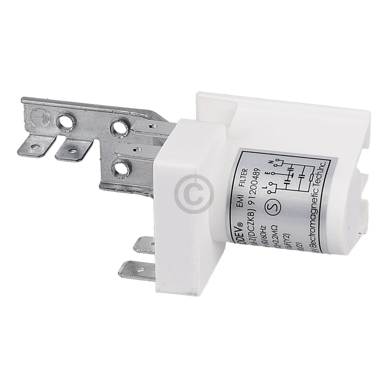 Entstörfilter für Candy Hoover Waschmaschine 91200489 Netzfilter