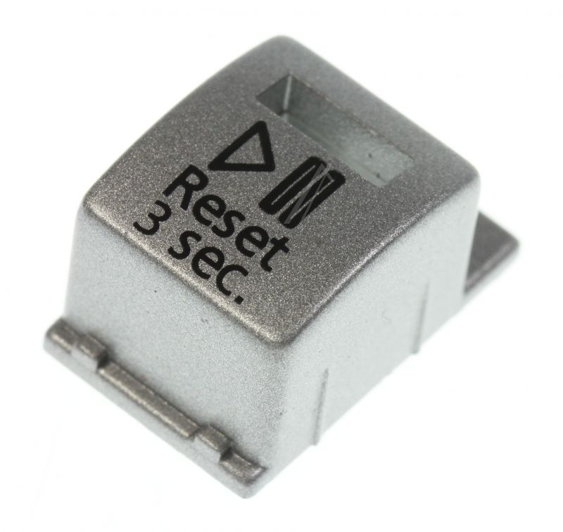 Start-Stopp-Taste für Geschirrspüler Beko 1729861500 Edelstahl, Druckknopf