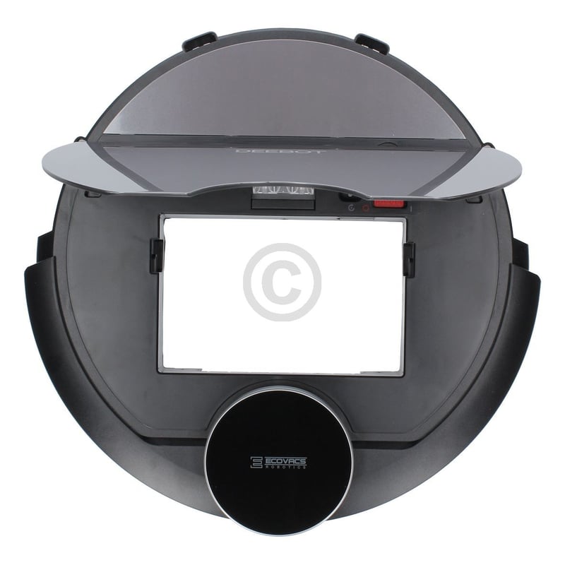 Gehäuseabdeckung Oben Schwarz original Ecovacs 20002206 für Staubsaugerroboter 10002206