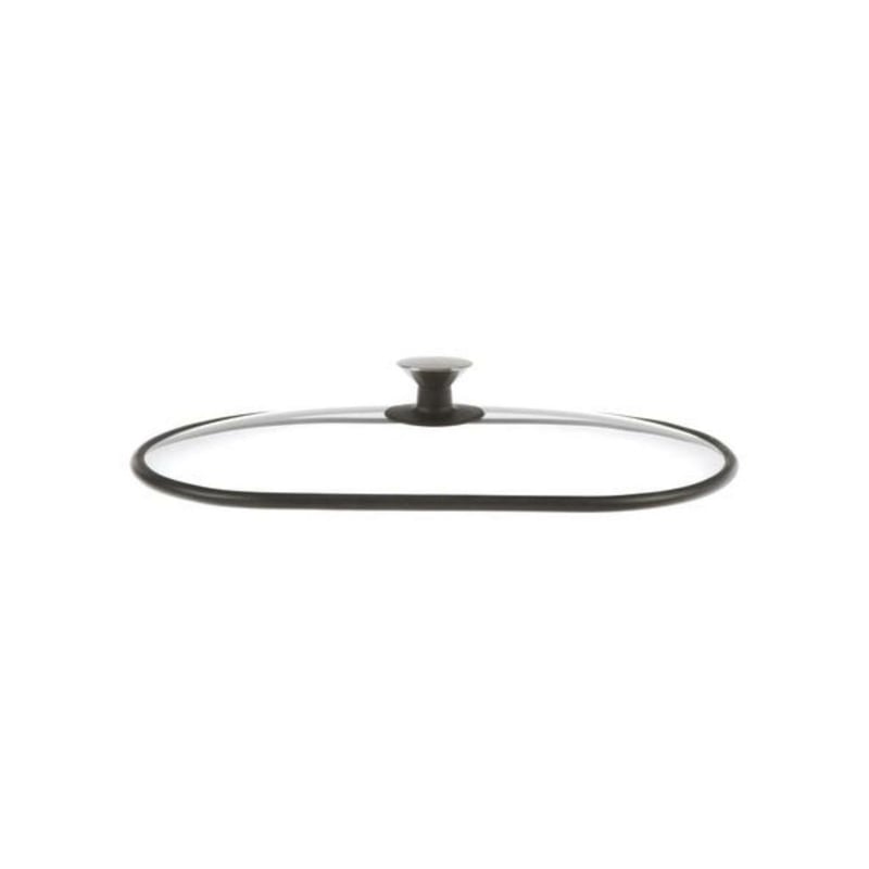 Glasdeckel mit Edelstahl Griff. 00775638