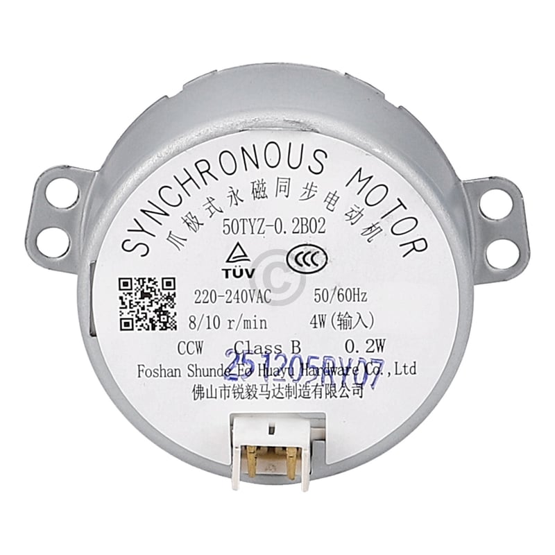 Drehtellermotor für Midea Ofen 11002014000612 4W, 8/10 U/min