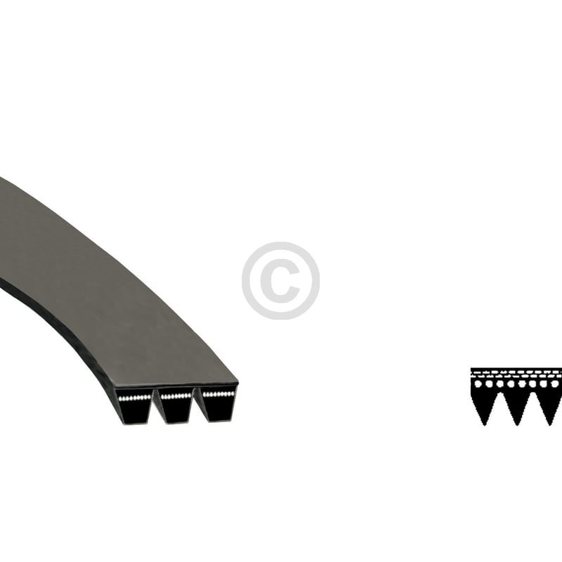 Riemen 288 PJ 3 für Lüftermotor 00154142 154142 Bosch, Siemens, Neff