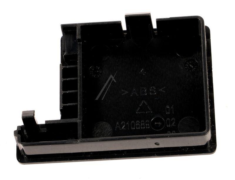 Abdeckung Rahmen links für Dunstabzugshaube AEG 140210689026 schwarz 56,7x40cm