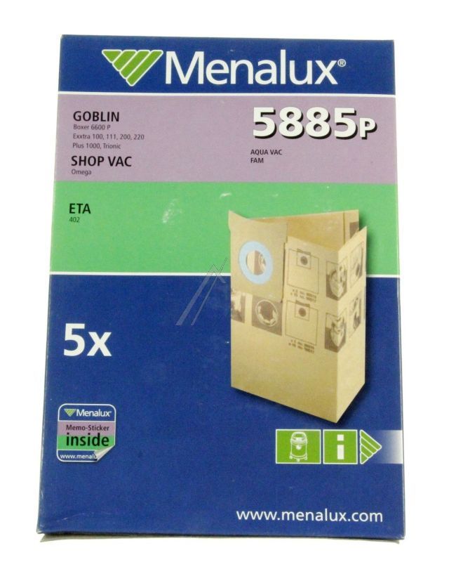 5885P Staubsaugerbeutel Electrolux 9001961771 5er Pack
