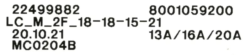 Leistungsmodul unprogrammiert 11020296 Originalersatzteil von Bosch