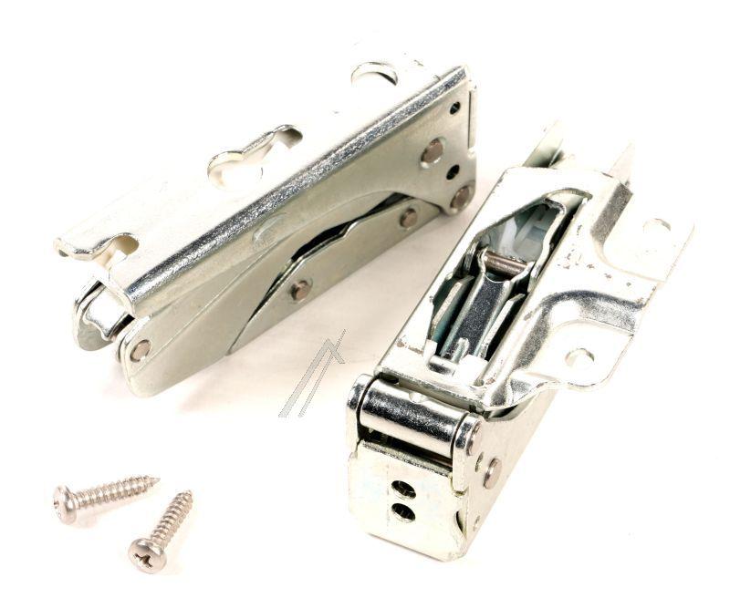 Türscharnier Set oben + unten für Ofen Com 123456 Passend für AEG Beko Candy Hoover