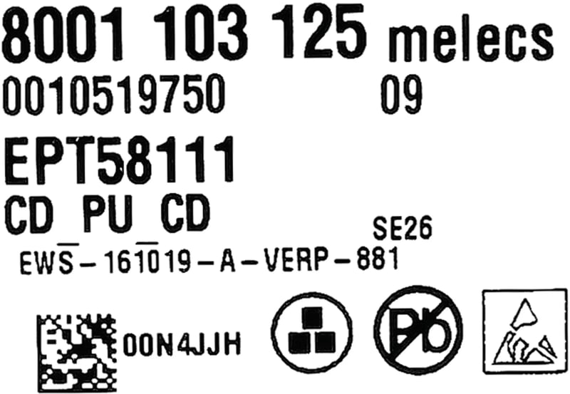 Leistungsmodul programmiert 00636033