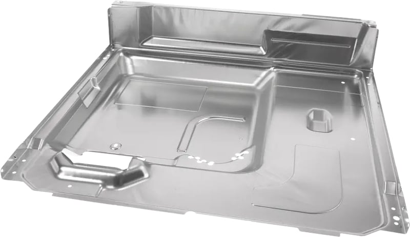 Rückwand für Bosch Ofen 20001823 Edelstahl