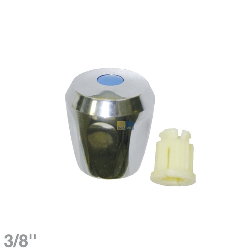 Knebel 3/8" Kaltwasser blau für Armatur KWC 84.103 Z 01