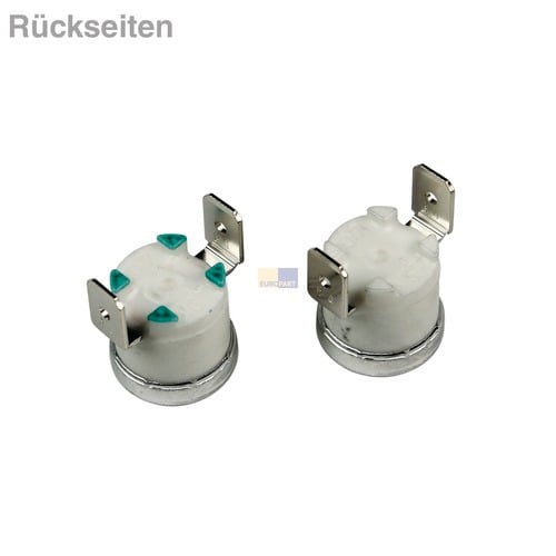 Temperaturbegrenzerkit wie Whirlpool 481225928681 Bügel mit 2 Thermostaten für Trockner