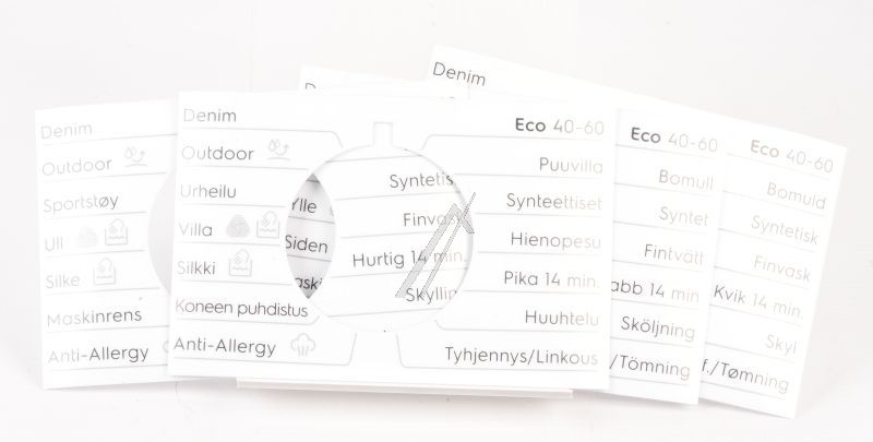 AEG Trockner-Knopf 140195740026 Programmwahl, selbstklebend