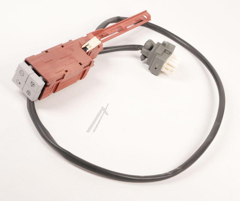 Schieberegler für Dunstabzugshaube Whirlpool Indesit 488000861709 weiß mit Tasten