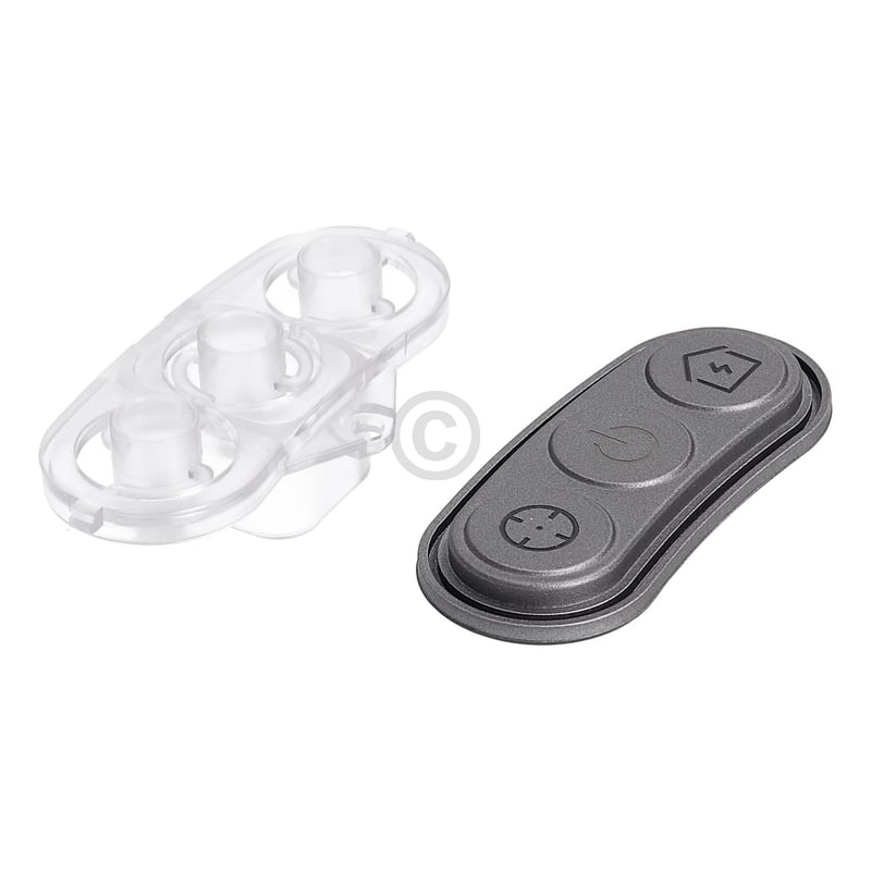 Auto Button assembly(black) 201-2499-0225 Ecovacs