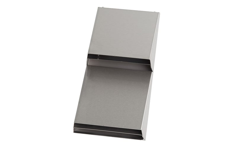 Fassadenabschluss Edelstahlschote Meltem 200372 M-WRG-ES-PK/SD